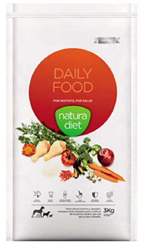 Natura Diet Daily Food Ração Seca para Cão 500 g