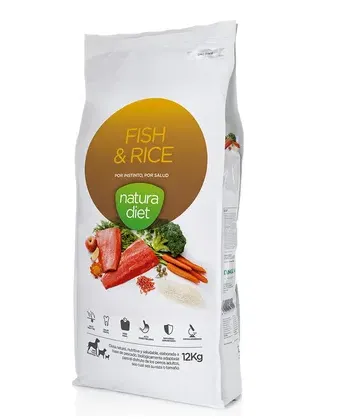 Natura Diet Fish & Rice Mini Ração Seca para Cão 3 kg