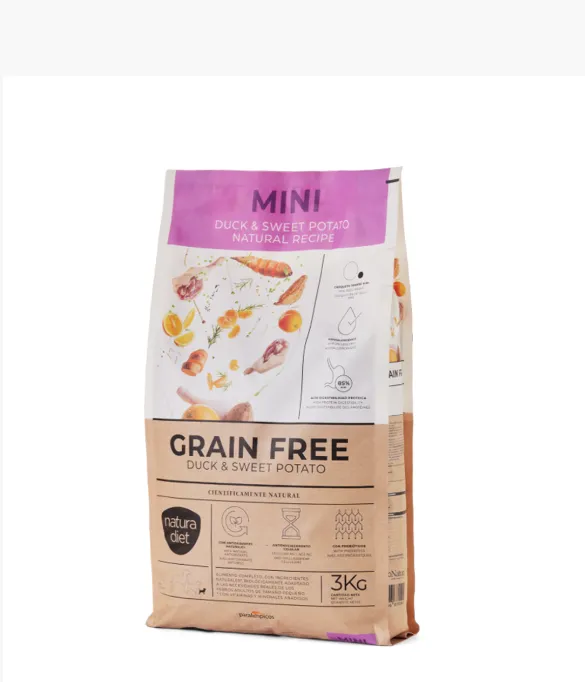 NATURA DIET GRAIN FREE DUCK & SWEET POTATO MINI 3KG