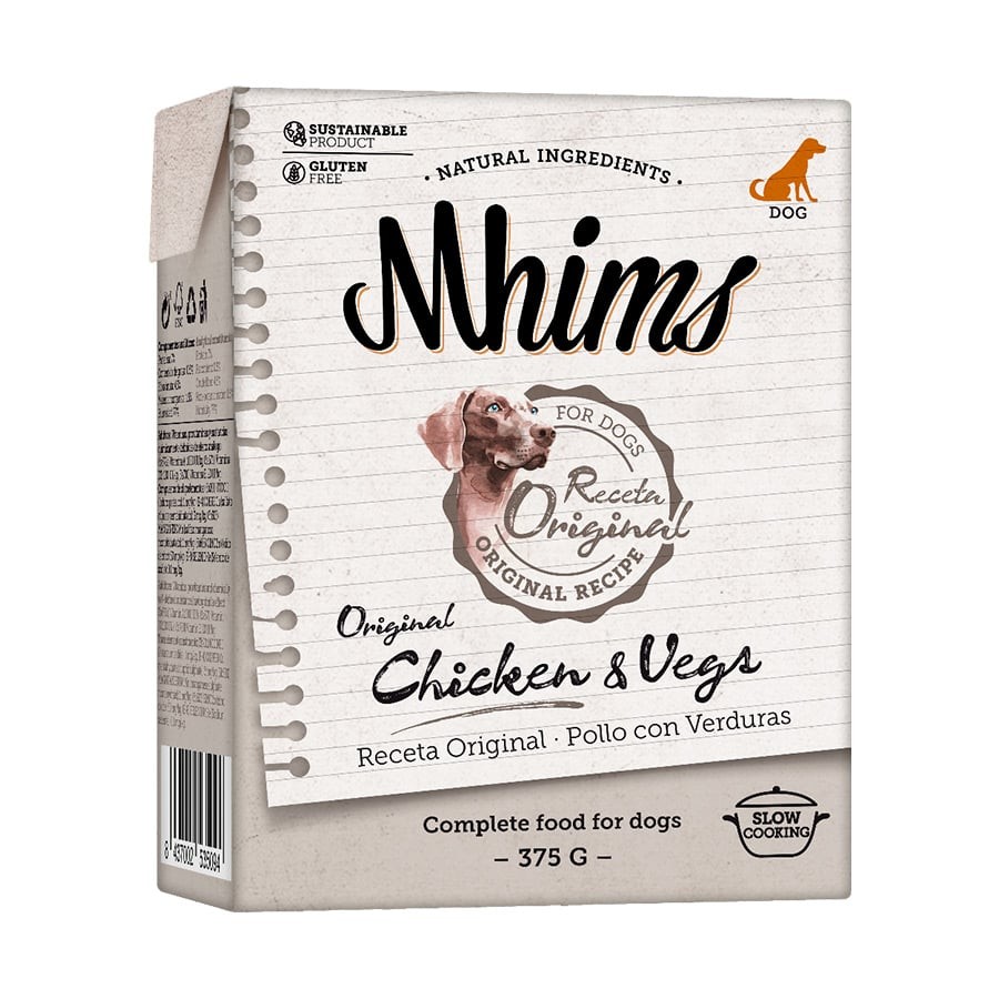 NATURA DIET DOG CHICKEN & VEGS 400 GR UN.