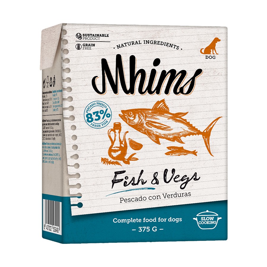 [DN-10301] NATURA DIET DOG FISH & VEGS 400 GR