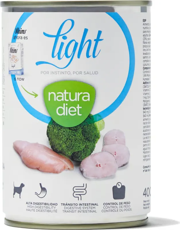 [DN-10297] Natura Diet Dog Light Alimento Húmido para Cão 400 g