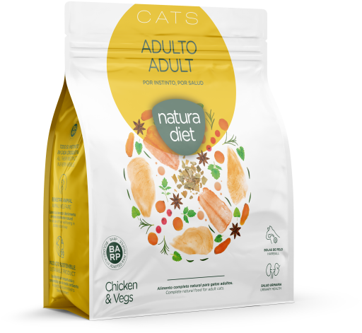 [DN-10018] NATURA DIET CAT ADULT CHICKEN 1,5 KG