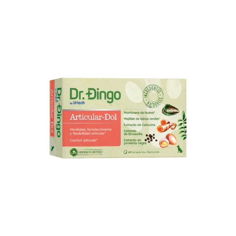 Dr Dingo Articular — Dol Suplemento para Cão 30 g
