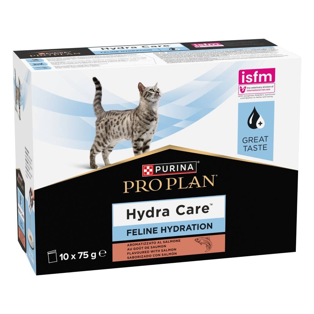 Purina Pro Plan Veterinary Diets Hc — HydraCare Feline Hydration salmon Alimento Dietético Húmido para Gato 75 g