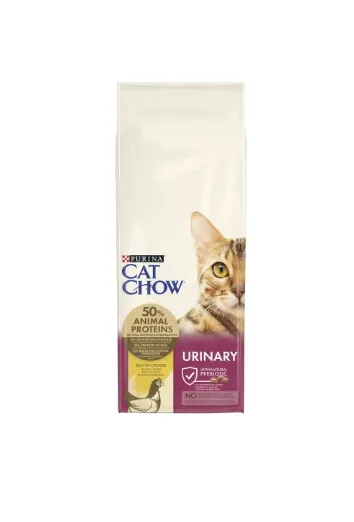 Purina Cat Chow Trato Urinário Frango Ração Seca para Gato 15 kg