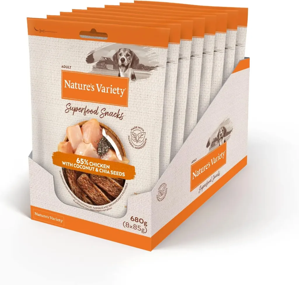 [10010744] NV DOG SUPERFOOD SNACKS CHICKEN 85 GR