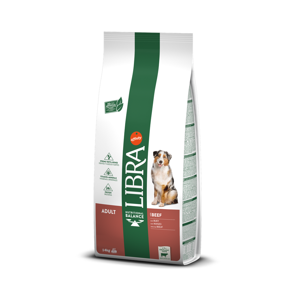 Libra Cão Adult Buey Ração Seca 14 kg