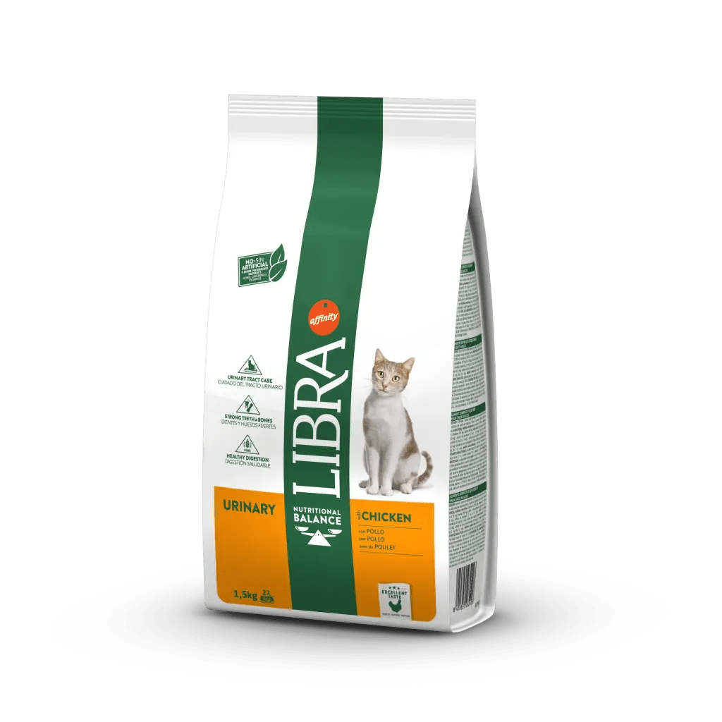 Libra Gato Urinary Frango Ração Seca 8 kg