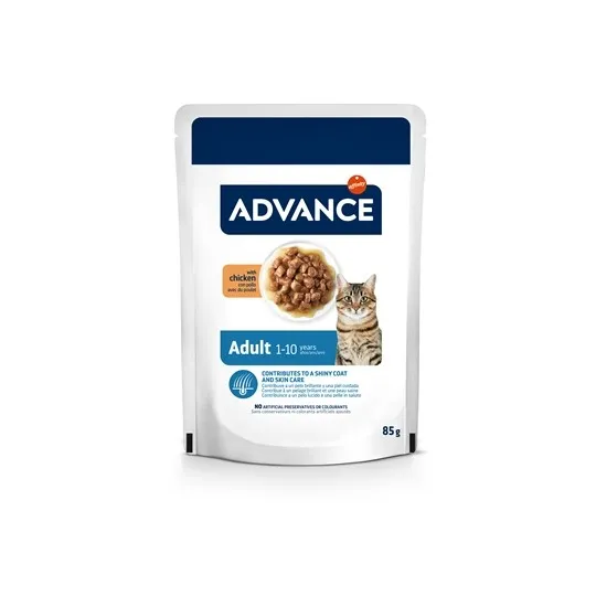 Advance Adulto Frango Alimento Húmido para Gato 85 g