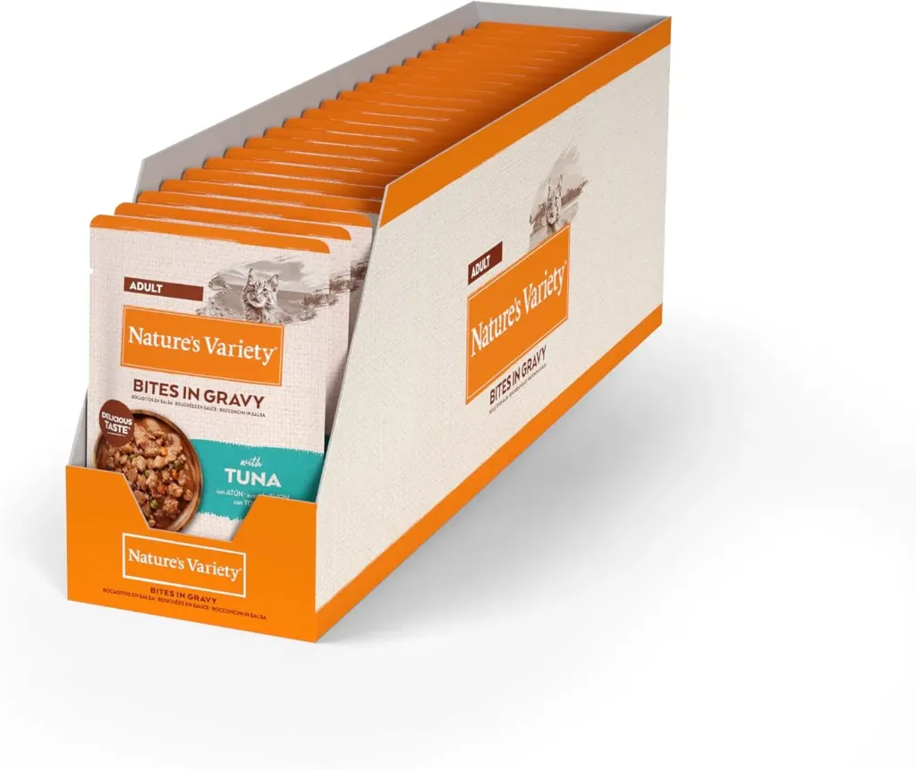 Nature's Variety Cat Wet Original Ped em Molho Atum Alimento Húmido para Gato 85 g