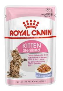 RC Kitten Sterilised (geleia) Humido Gato 85 gr