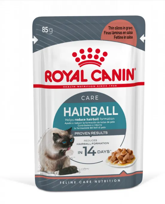 Royal Canin Hairball Care (molho) Humido Gato Alimento Húmido 85 g