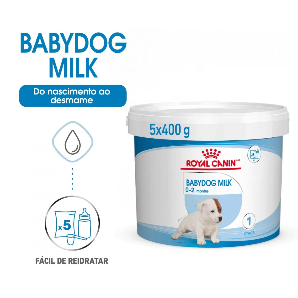 RC Babydog Milk - 1st Age Milk Seco Cão 2 kg