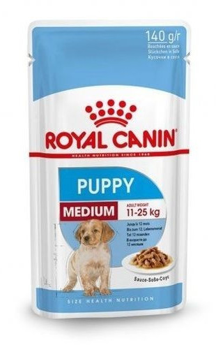 Royal Canin Medium Puppy Humido Cão Alimento Húmido 140 g