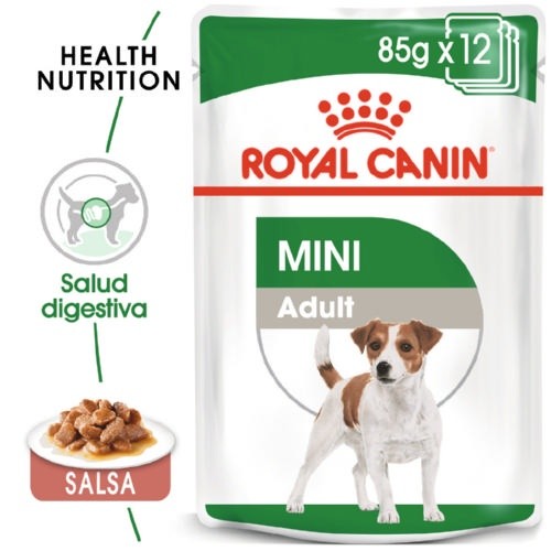 Royal Canin Mini Adult Humido Cão Alimento Húmido 85 g