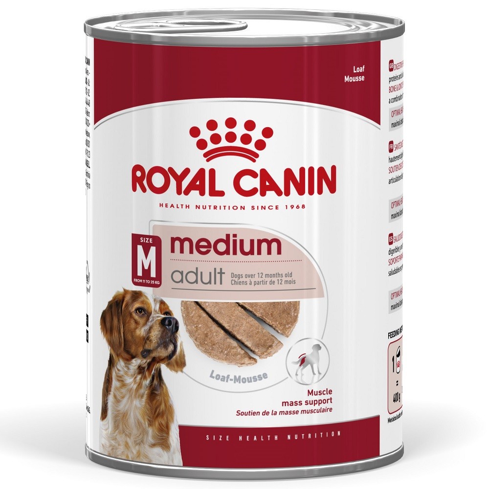 RC Medium Adult (patê) Humido Cão  410 gr