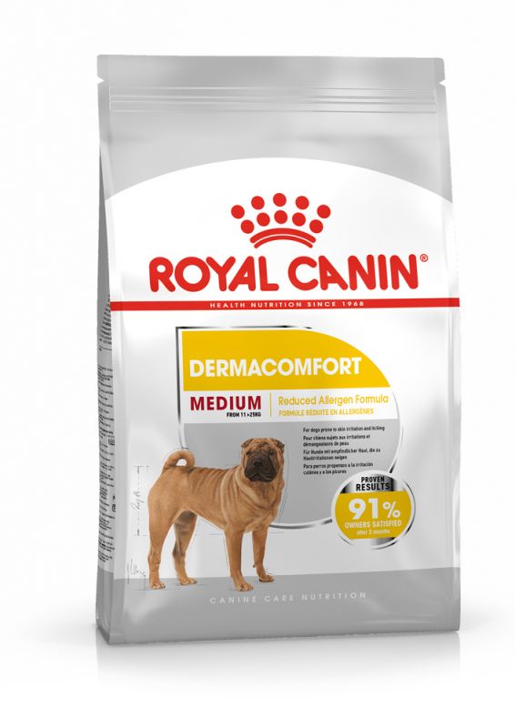 Royal Canin Medium Dermacomfort Seco Cão Ração Seca 12 kg