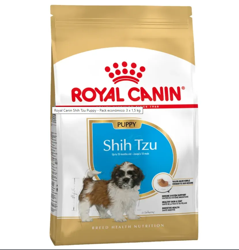 Royal Canin Shih Tzu Puppy Seco Cão Ração Seca 1,5 kg