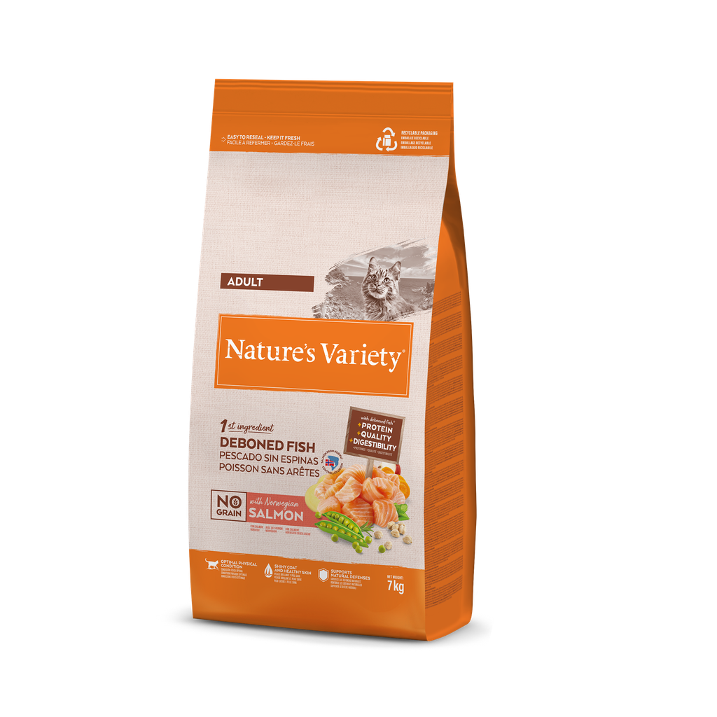 [10013082] NV CAT NO GRAIN ADULT SALMON NOR 7KG