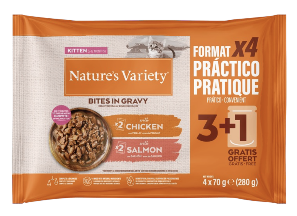 [10013506] NV CAT WET ORIGINAL PED EM MOLHO KITTEN C&S FLPACK (4X 70GR)