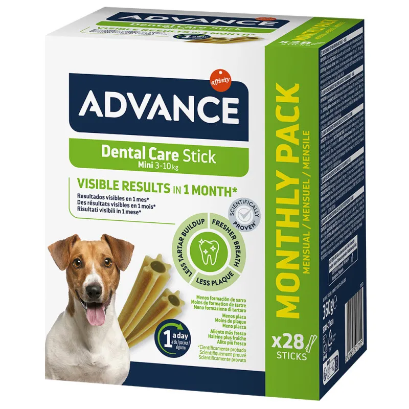 Advance Mini Dental Care Multipack para Cão 2 × 360 g