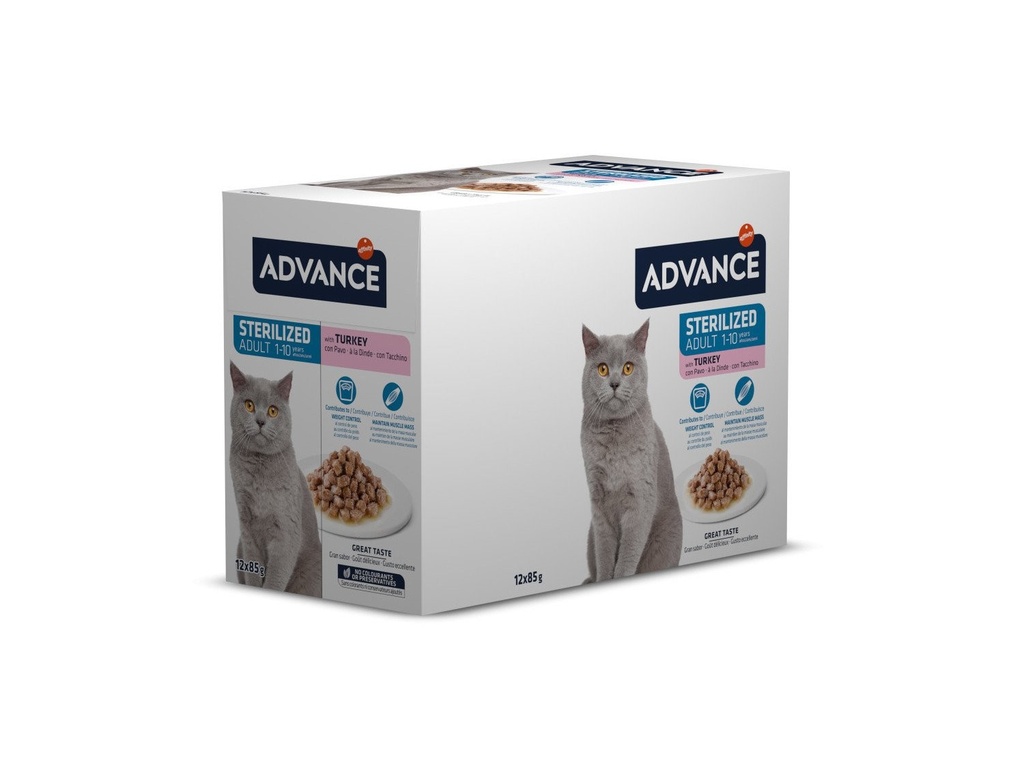 Advance Sterilized Peru Alimento Húmido para Gato 85 g