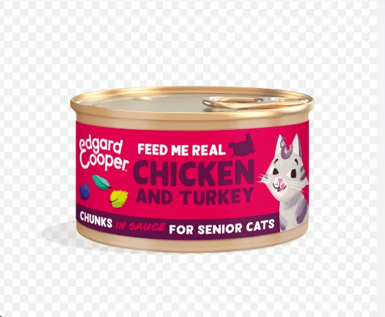 CAT E SEN CHUNKS CHICKEN/TURKEY 0.085 KG
