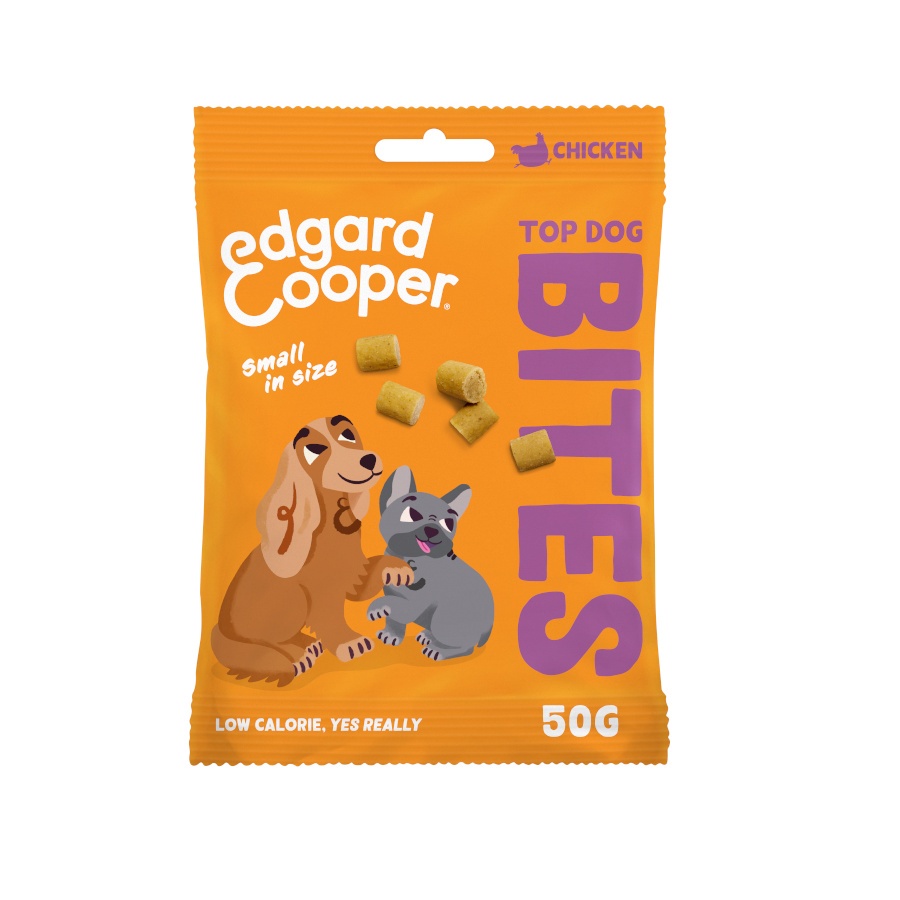 Edgard & Cooper Adult Bite Chicken Small Snack para Cão 50 g