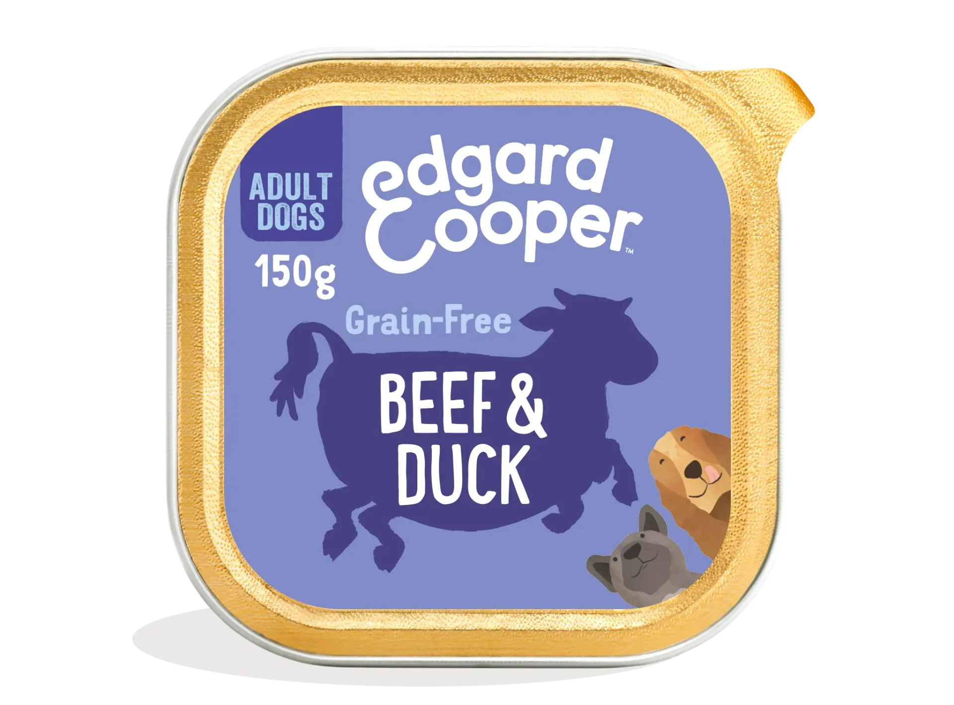 Edgard & Cooper Adult Cup Beef/Duck Ração Seca para Cão 150 g