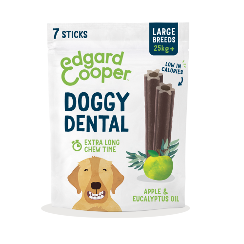 Edgard & Cooper Adult Dental Apple Large para Cão