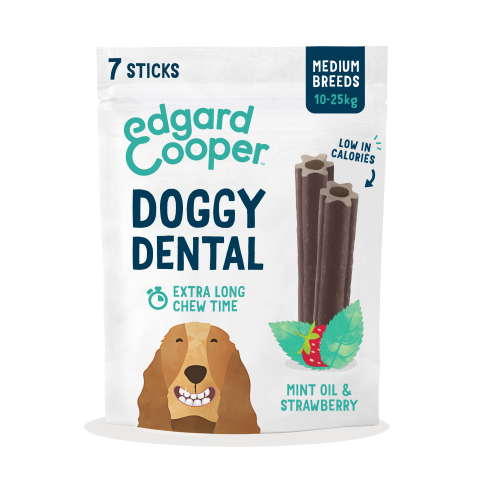 DOG E AD DENTAL STRAWBERRY MEDIUM
