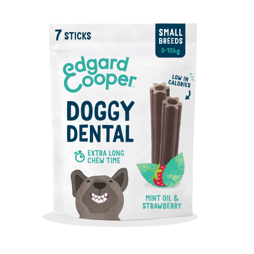 Edgard & Cooper Adult Dental Strawberry Small para Cão