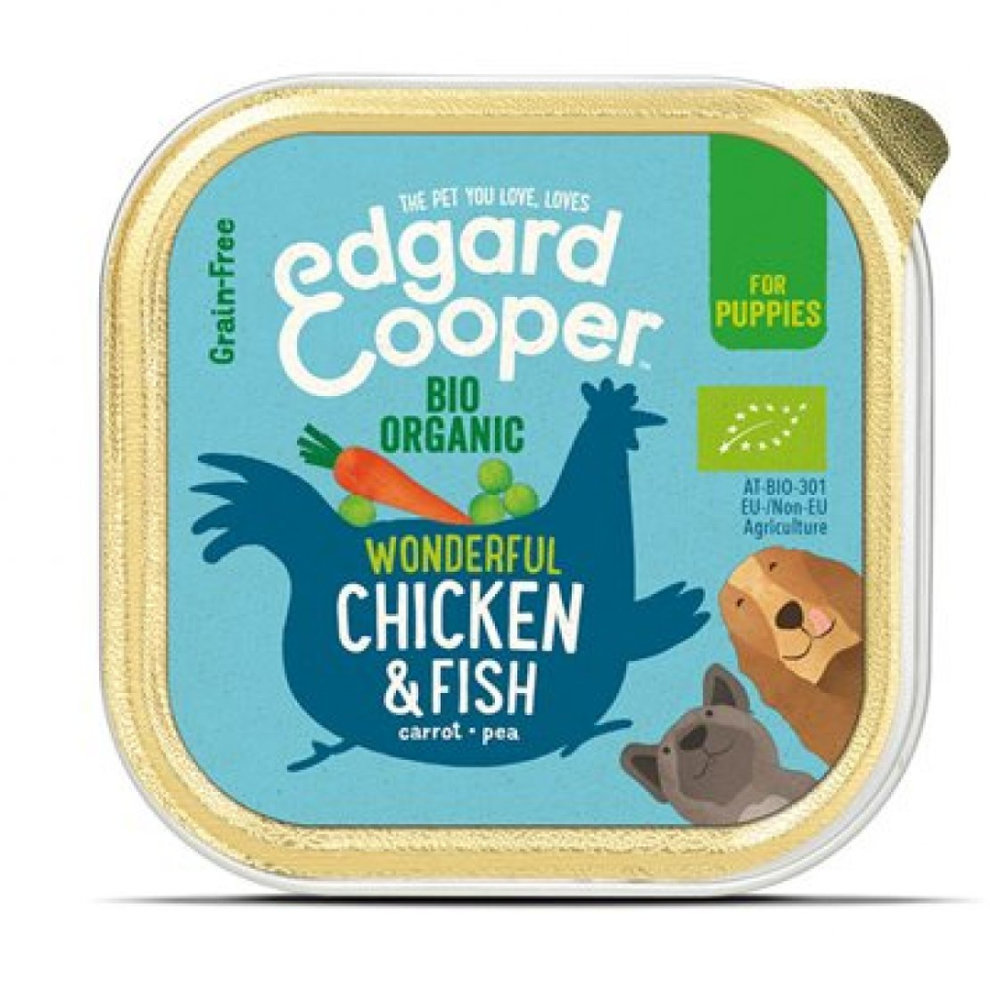 Edgard & Cooper Senior Cup Chicken/Salmon Ração Seca para Cão 150 g