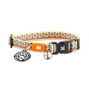 MAX & MOLLY - COLEIRA C/ ID TAG "ETHNIC" P/ GATO