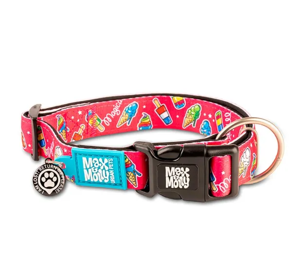 [MM224081] Max & Molly — Coleira com Id Tag "Original Magical" (XS) Acessório de Passeio para Cão
