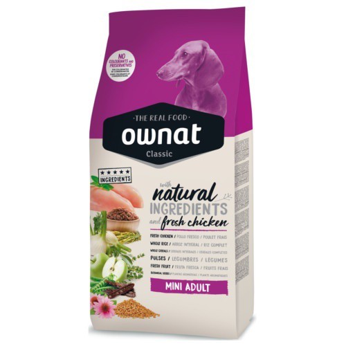 Ownat Classic Mini Adult Ração Seca para Cão 4 kg