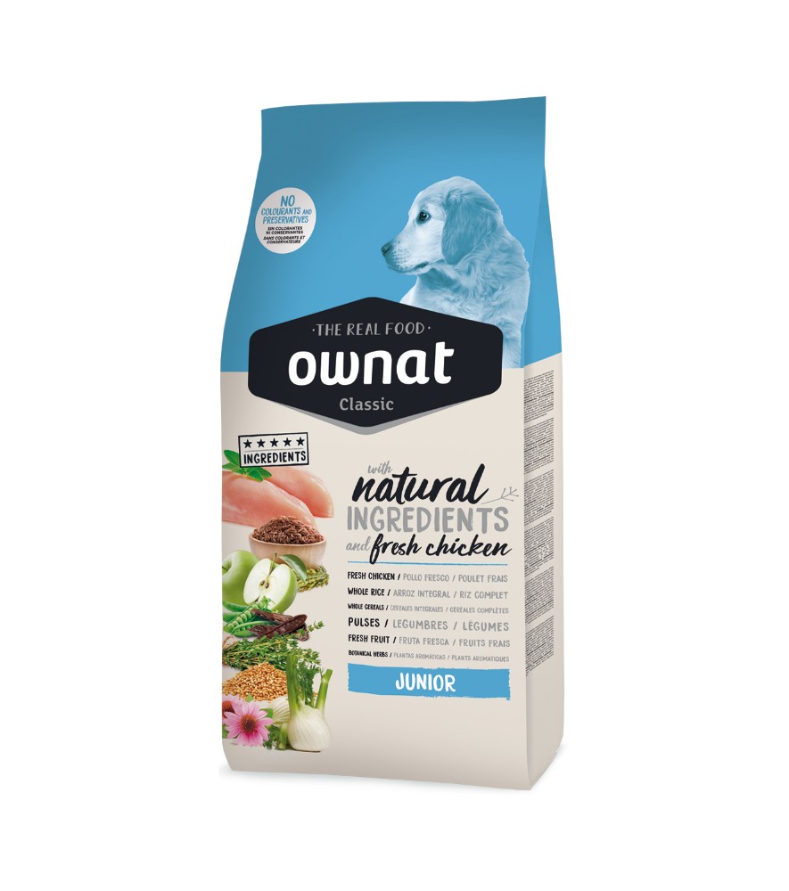 Ownat Classic Junior Ração Seca para Cão 4 kg
