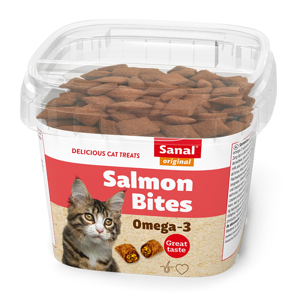 [SA1575] SANAL CAT - SALMON BITES CUP 75 GR