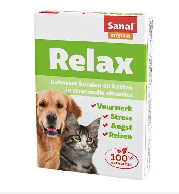SANAL DOG/CAT - RELAX 15 TABL. INT.