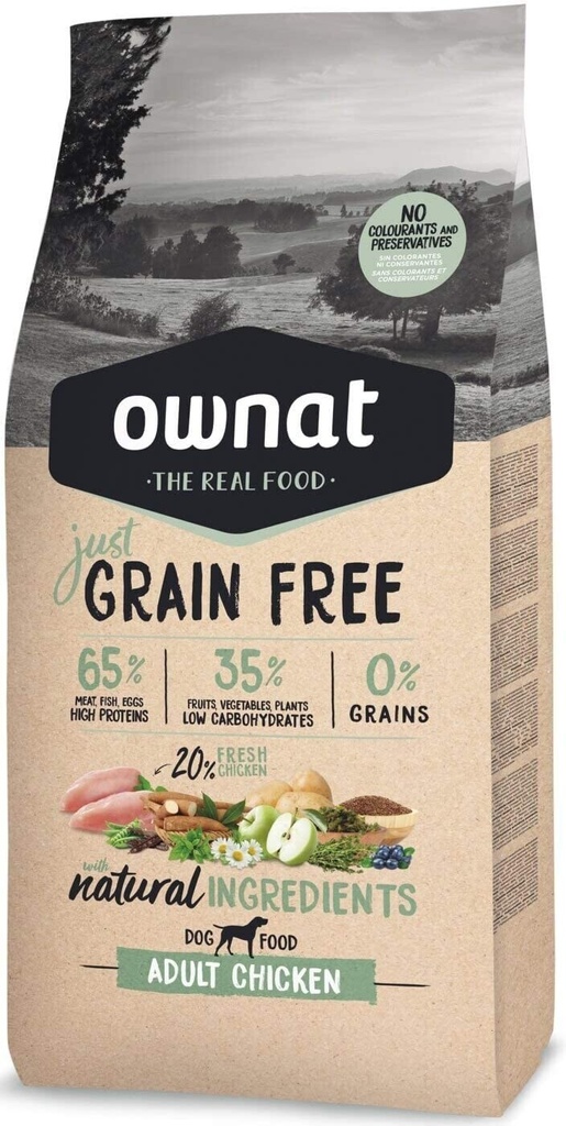 [31447] OWNAT JUST GF ADULT CHICKEN 14KG