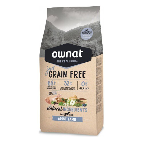 Ownat Just Gf Adult Lamb Ração Seca para Cão 14 kg