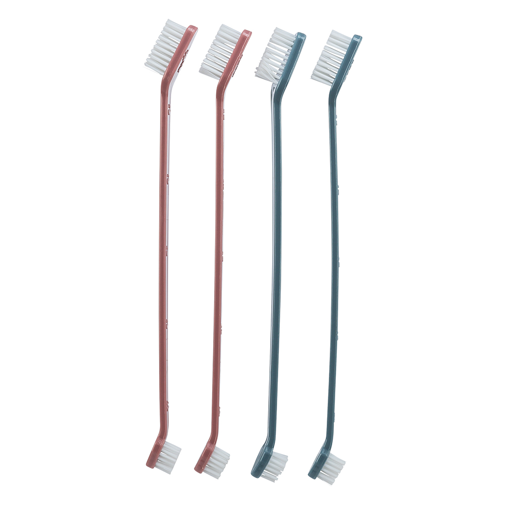 [TX2558] ESCOVAS DUPLAS P/ HIGIENE DENTARIA (emb. c/ 4)