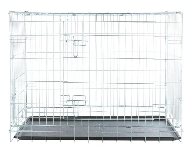 [TX3924] TRANSP. ARAME (C/ DUAS PORTAS) P/ CAES 93x69x62 CM