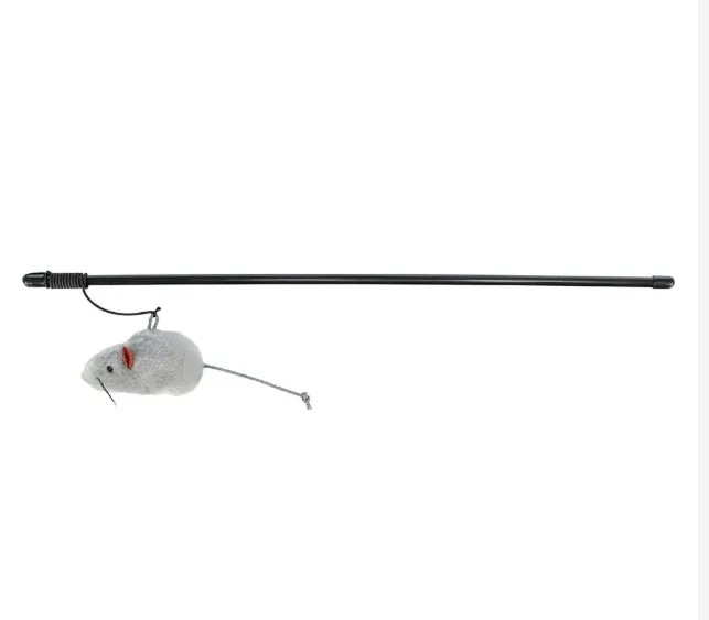 BASTAO C/ PELUCHE P/ GATOS - 50 CM