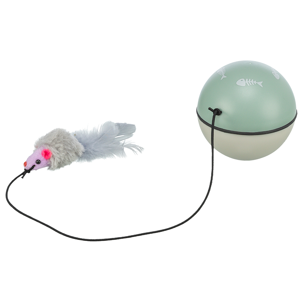 [TX4564] Trixie Turbinos - Bola com Motor e Rato para Gatos