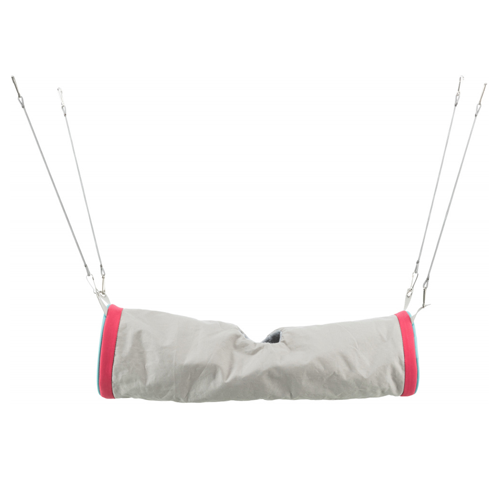 [TX6910] TUNEL EM NYLON P/ PENDURAR EM GAIOLA DE FUROES 20x45 CM