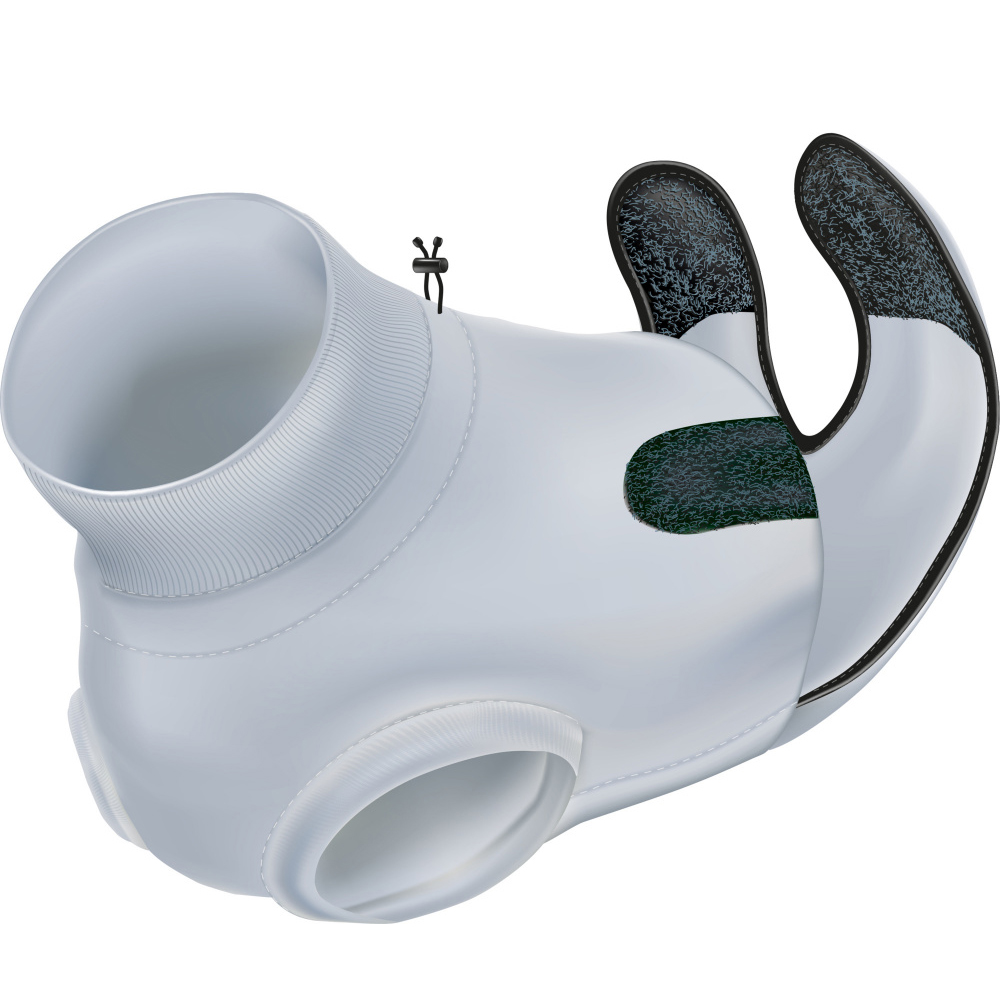 BODY DE PROTEÇAO P/ GATOS – TAM. S-M (CINZENTO)