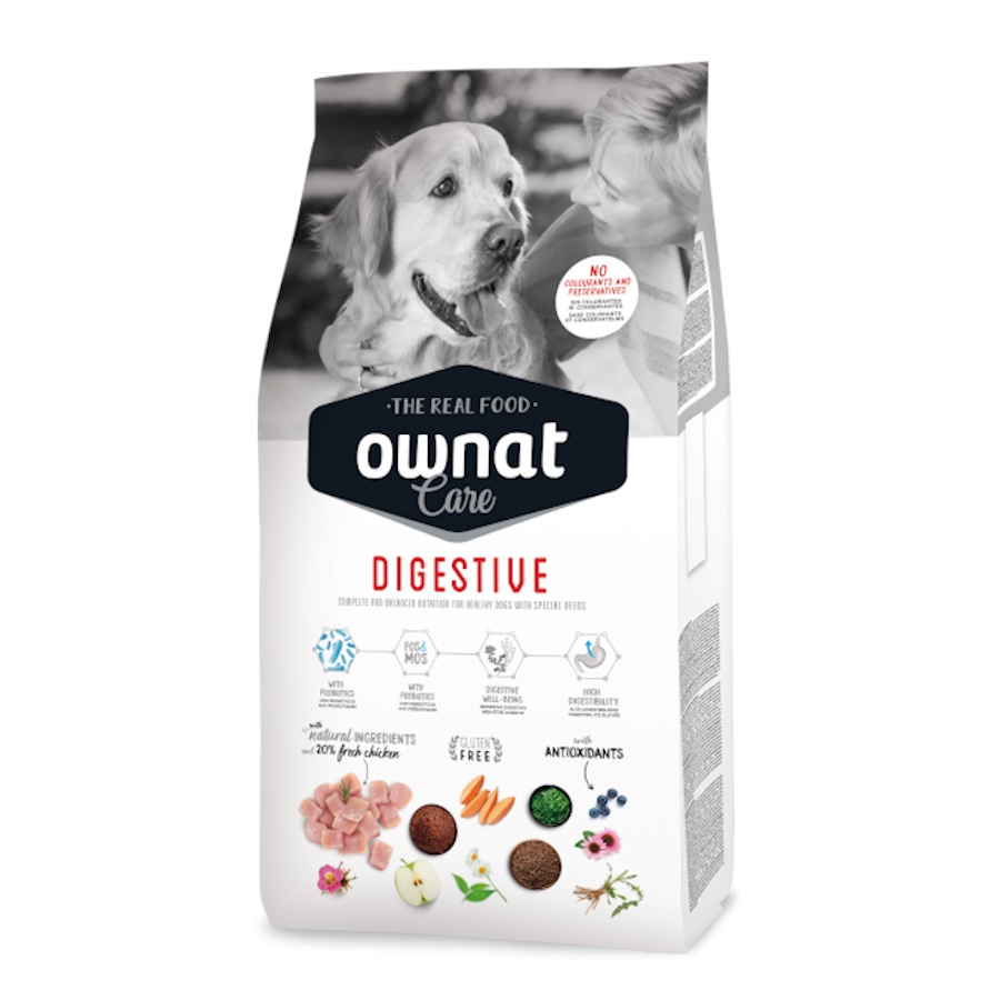 Ownat Care Digestive Ração Seca para Cão 3 kg