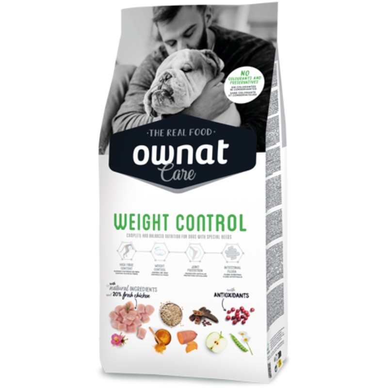 Ownat Care Weight Control Ração Seca para Cão 3 kg